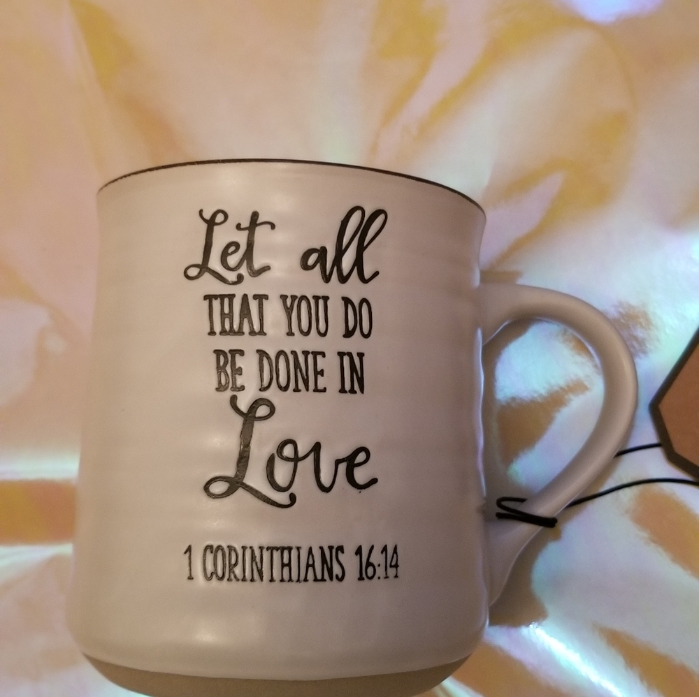 Bible Christian Quote Mug